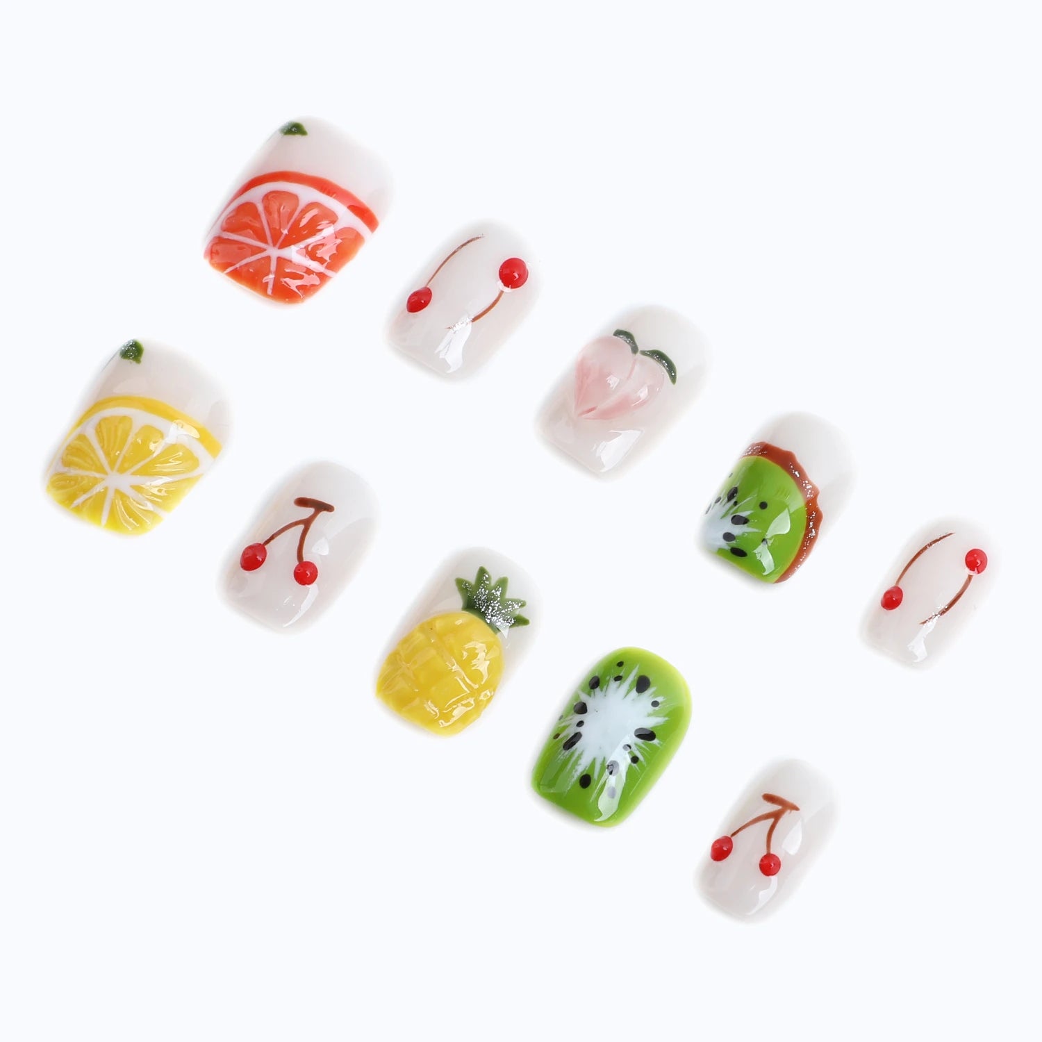 Featuring fun and colorful designs like fruit