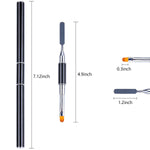 Double head dual purpose nail art pen for nail extension gel length size